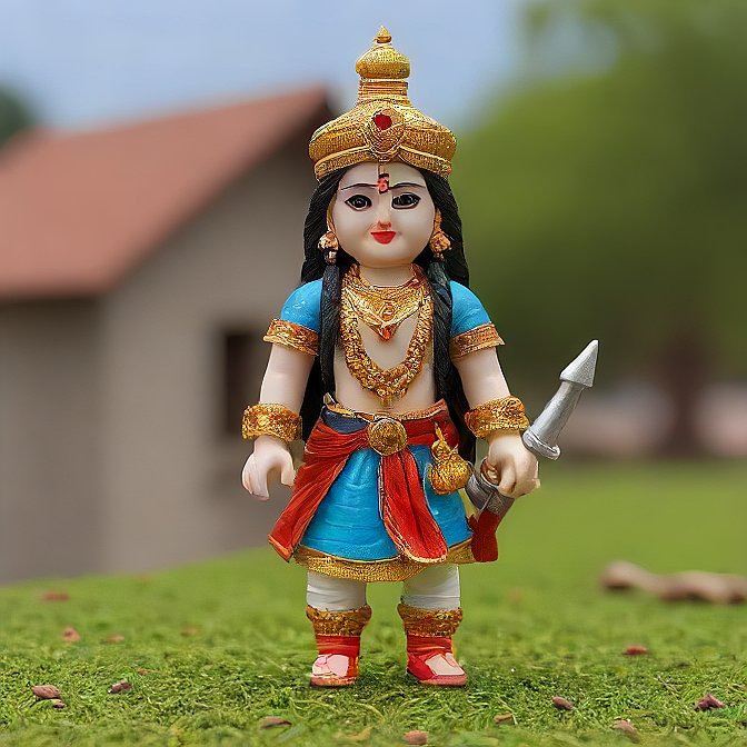 3D cartoon character art